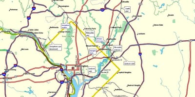 Dc מעקה מפה